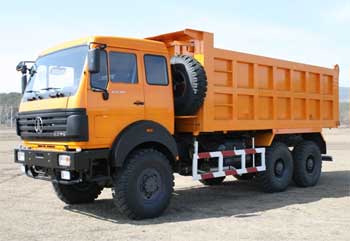 Самосвал BEIFANG BENCHI северный BENZ ND3250FJ 6x6 технология Mercedes