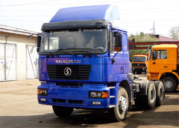 СЕДЕЛЬНЫЙ ТЯГАЧ SHACMAN SX4255NT324 6х4 технология MAN производство Shaanxi Китай