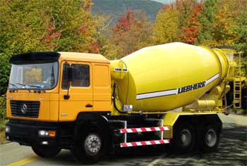 Автобетоносмеситель SX 5255 GR 3804B технология MAN производство SHAANXI Китай